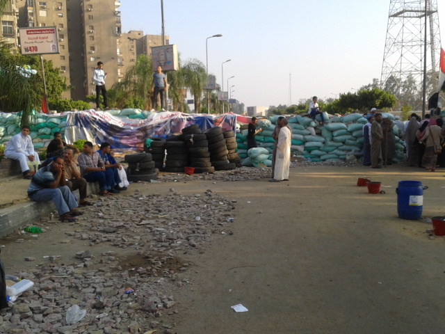 L'ingresso al Rabaa da Tayran Via